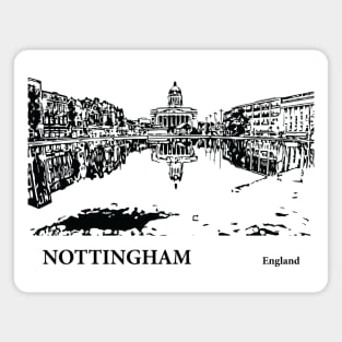 Nottingham England Magnet